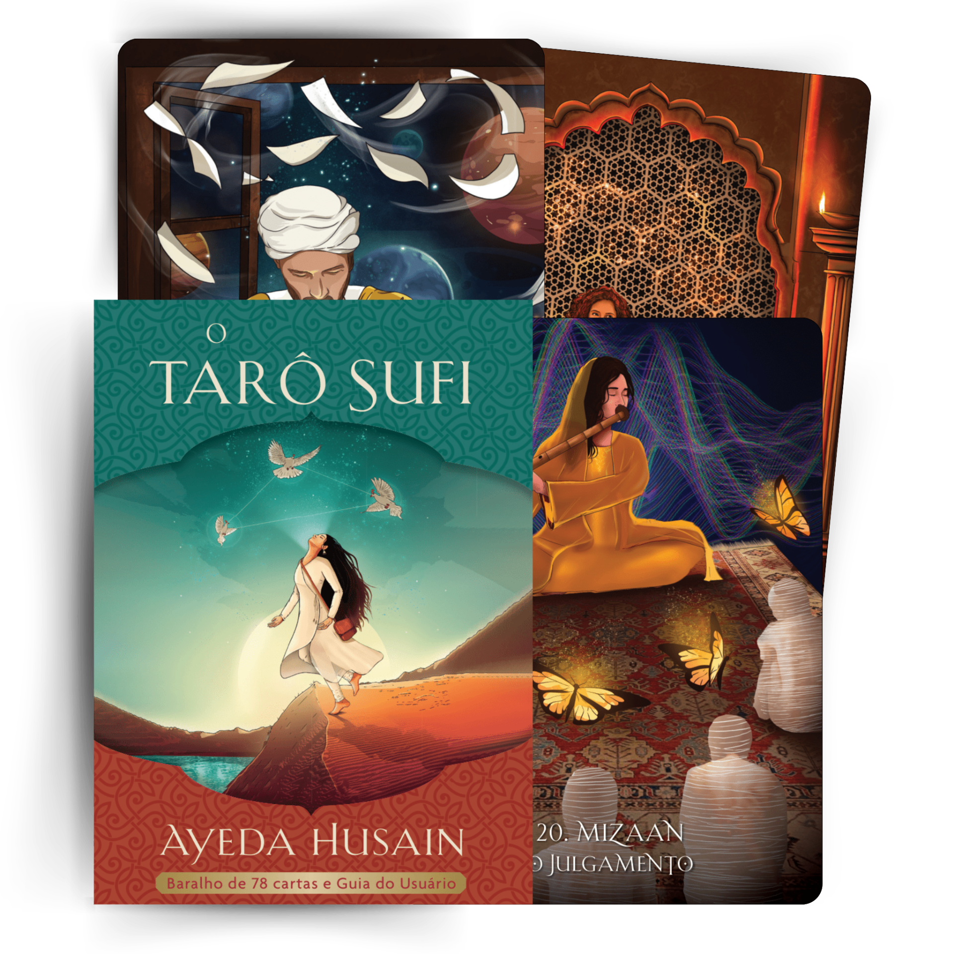 O Tarô Sufi — baralho de 78 cartas de Ayeda Husain